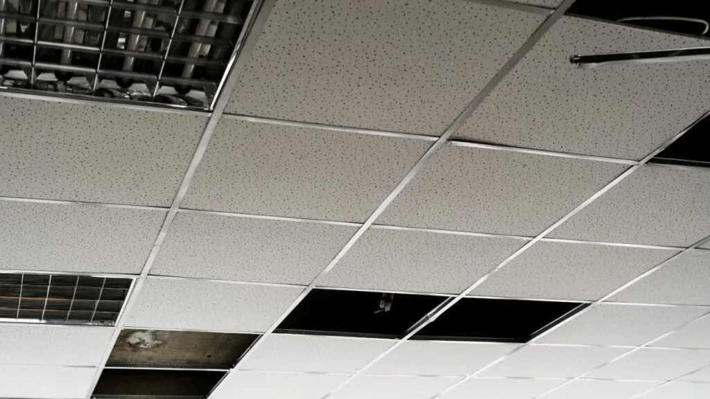 can you paint drop ceiling tiles