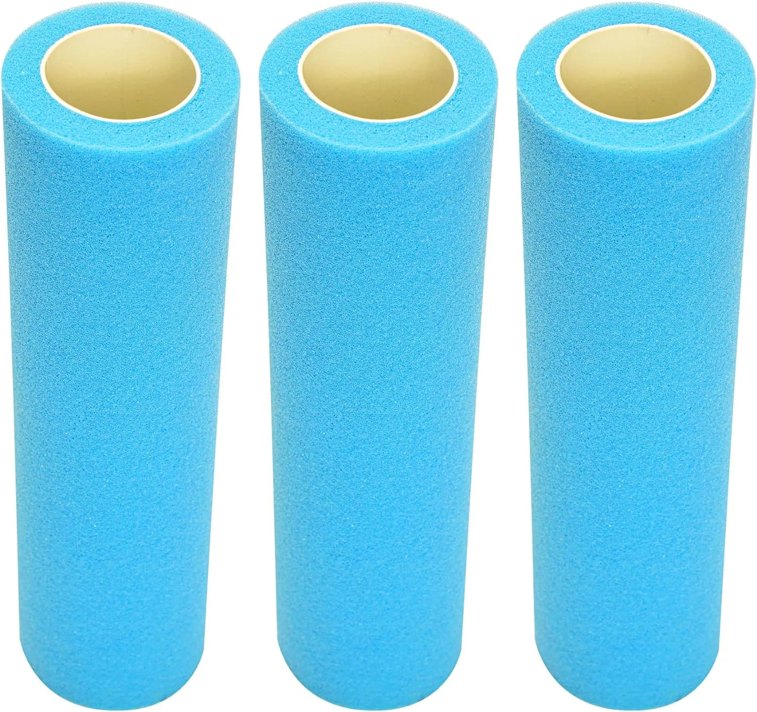 Voomey 9 Inch Foam Paint Roller, High Density Foam Roller Paint,Paint Rollers for Painting Walls,3 Pack,for Painting Houses or Furniture, Etc.